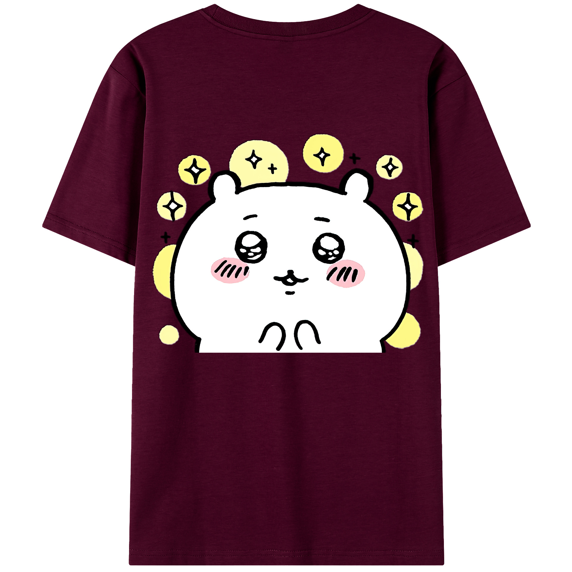 （画像用） ちいかわ ちいかわ Chii-kawa chiikawa レディース半袖Tシャツ(バックプリント)